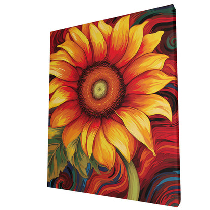 Tapestry Sunflower - Paint by Numbers