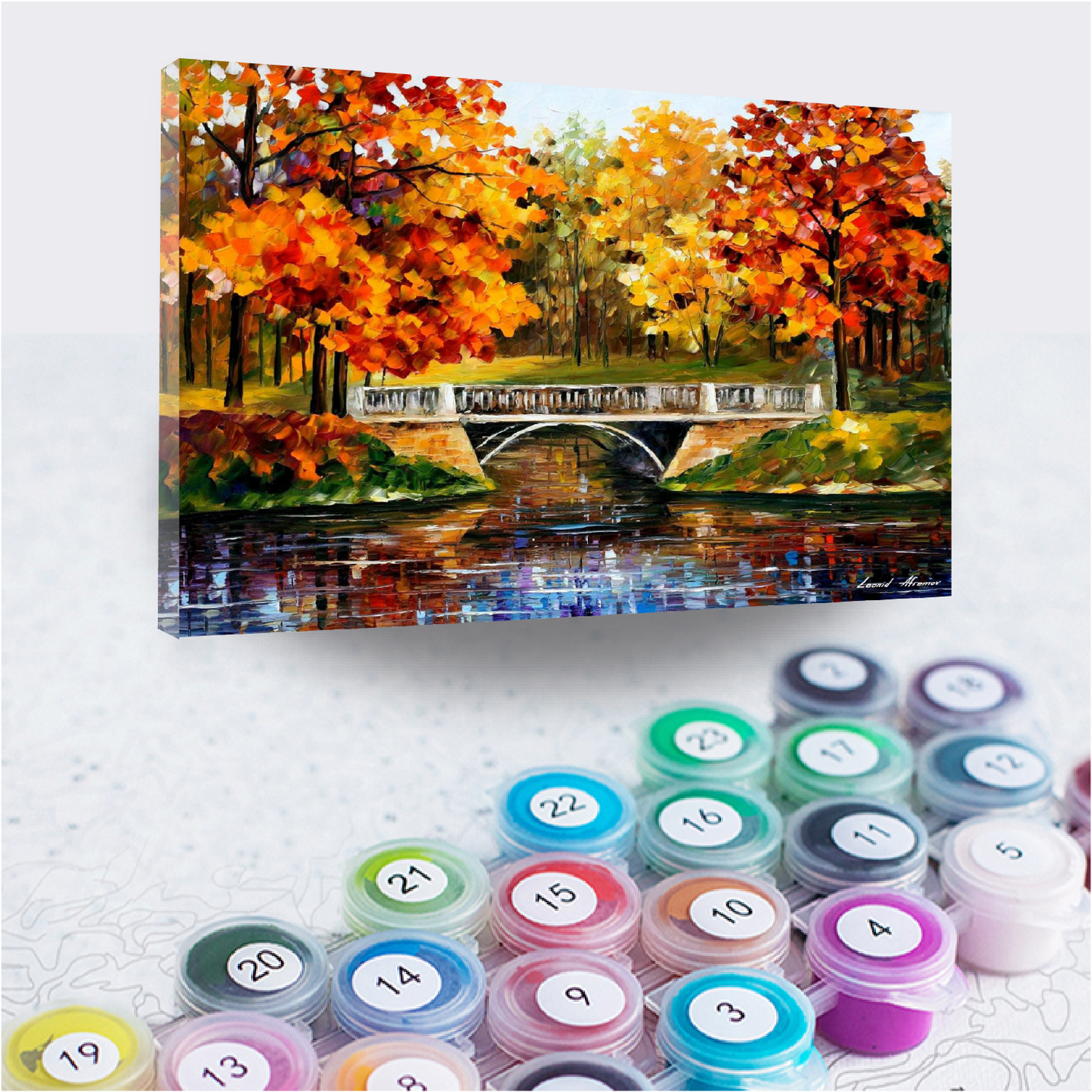 FALL BLINKS - Afremov - Paint By Numbers Kit