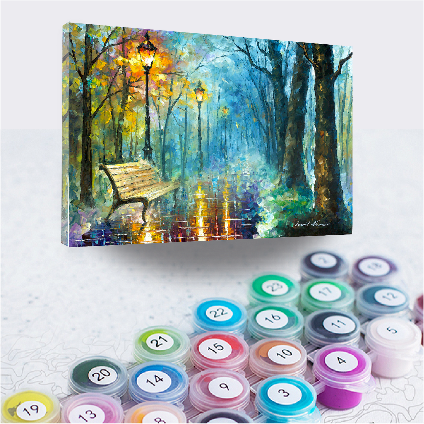 Night of Inspiration - Afremov - Paint By Numbers Kit