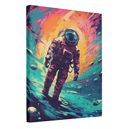 Cosmic Odyssey Retro Space Quest Wall Art