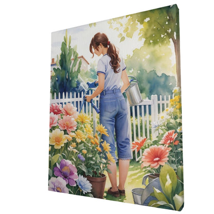 Woman Gardener - Paint by Numbers
