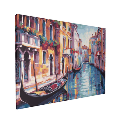 Venice's Romantic Canal - Paint by Numbers