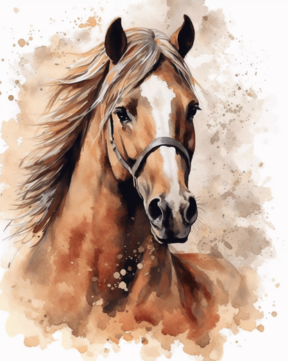 Equestrian Elegance - Paint by Numbers