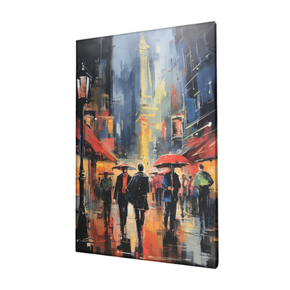 Urban Echoes German Expressionist Streets Wall Art