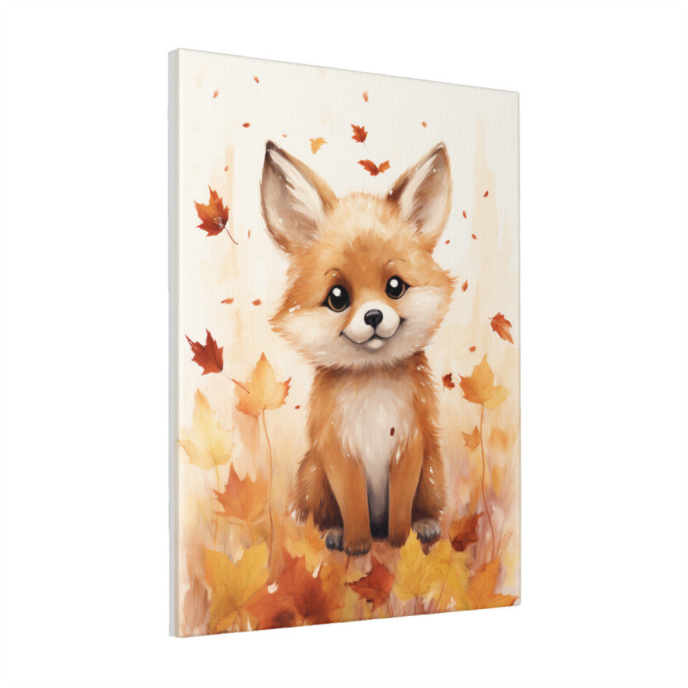 Autumn Fox Whimsy Wall Art