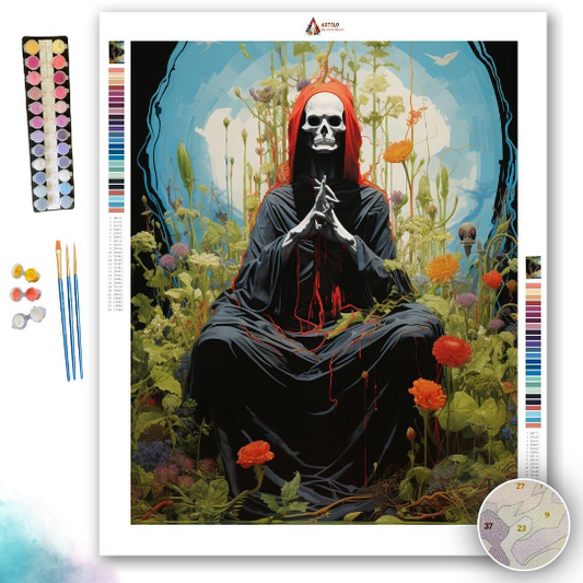 Necrotic Serenity  - Paint by Numbers