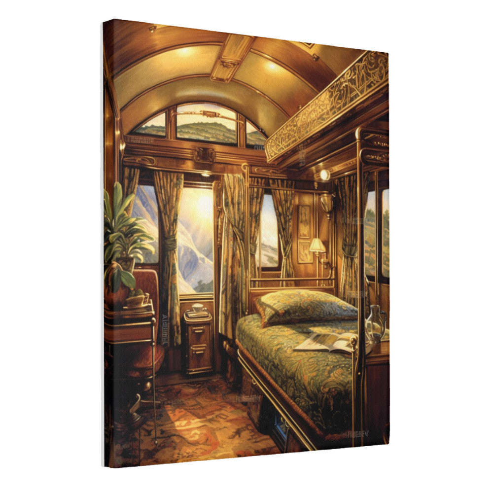 Orient Express Elegance Vintage Luxury Wall Art