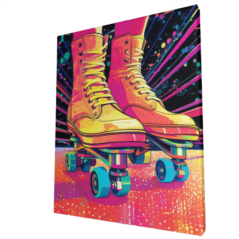 Roller Disco Revival Wall Art