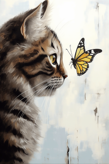 Whiskers and Wings - Paint by Numbers