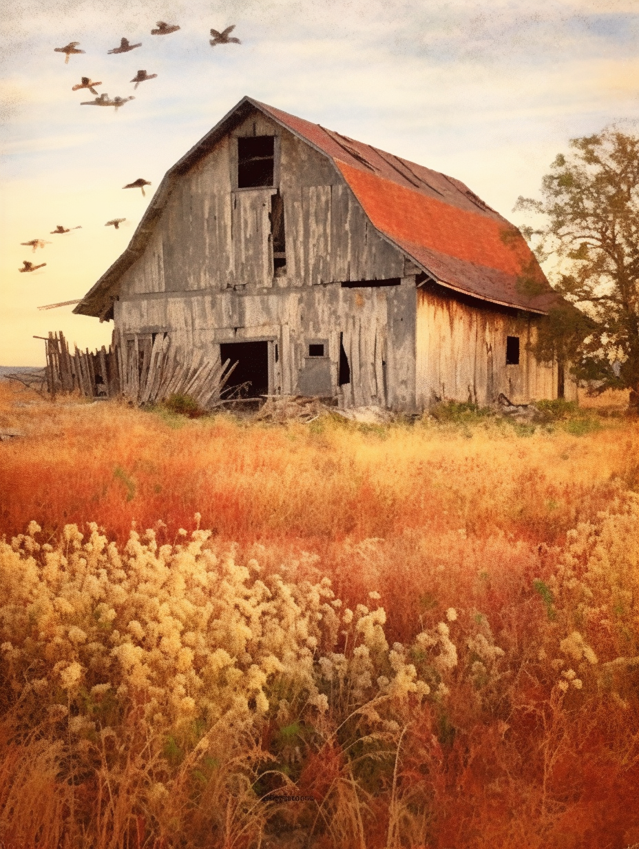 Rustic Homestead Classic Farm Life Wall Art