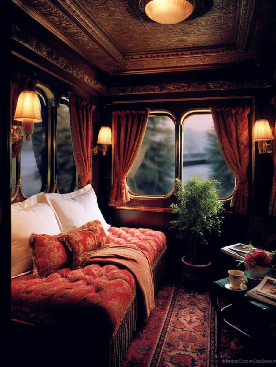 Orient Express Elegance Vintage Journey Wall Art