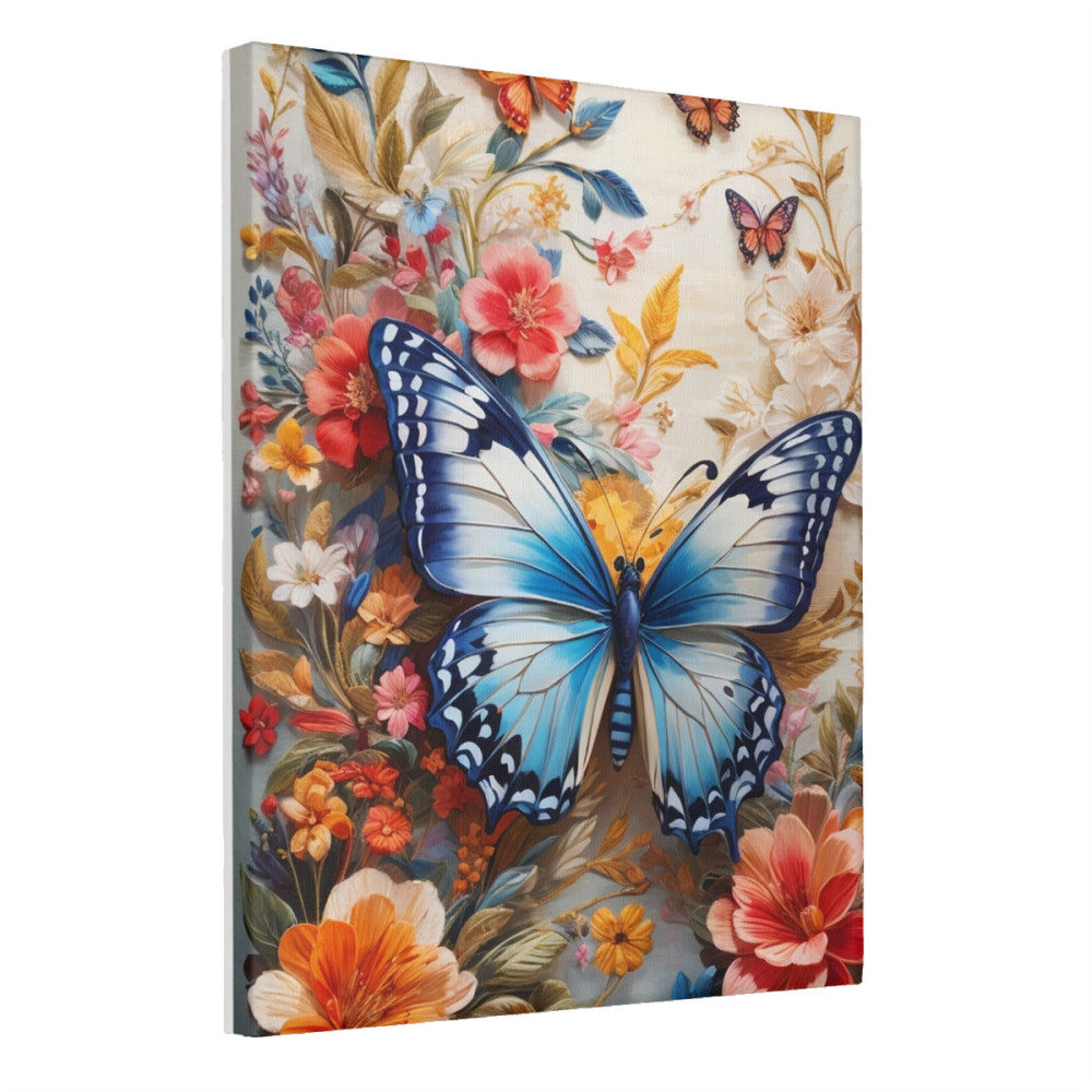 Whimsical Butterfly Silk - Paint by Numbers