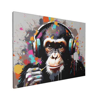 Musical Monkey Splash - Paint by Numbers