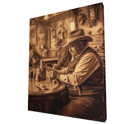 Saloon Serenity Old West Vibes Wall Art