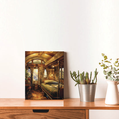 Orient Express Elegance Vintage Luxury Wall Art