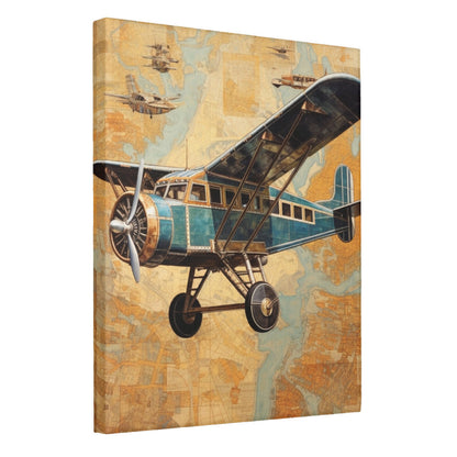 Wings of Time Historic Air Voyage Wall Art