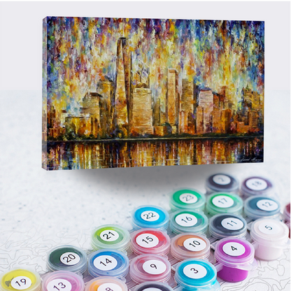 NEW YORK CITY - Afremov - Paint By Numbers Kit