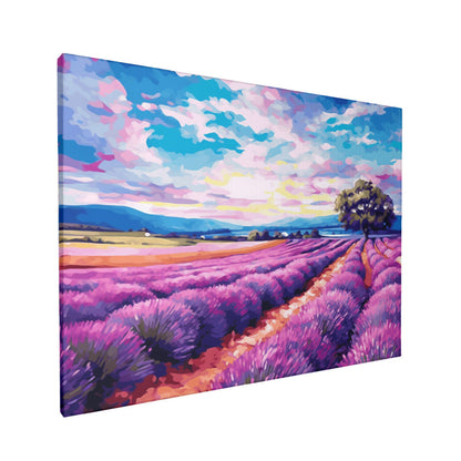 Lavender Dreamscape - Paint by Numbers