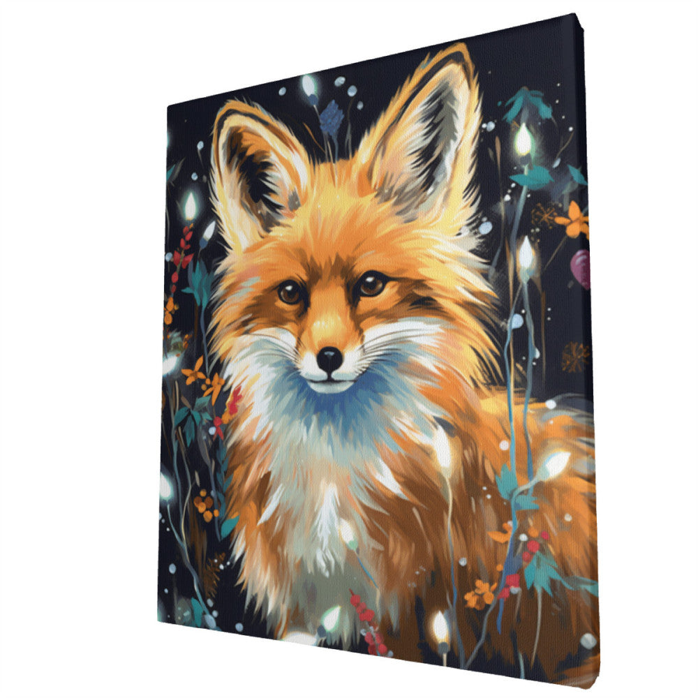 Festive Fox Wall Art