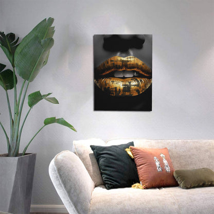 Gilded Kiss Wall Art