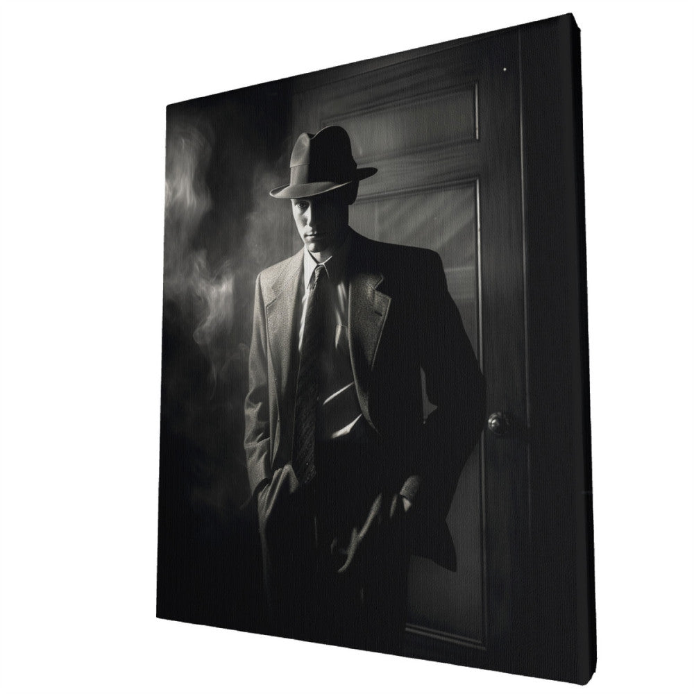 Noir Chronicles Detective's Dilemma Wall Art