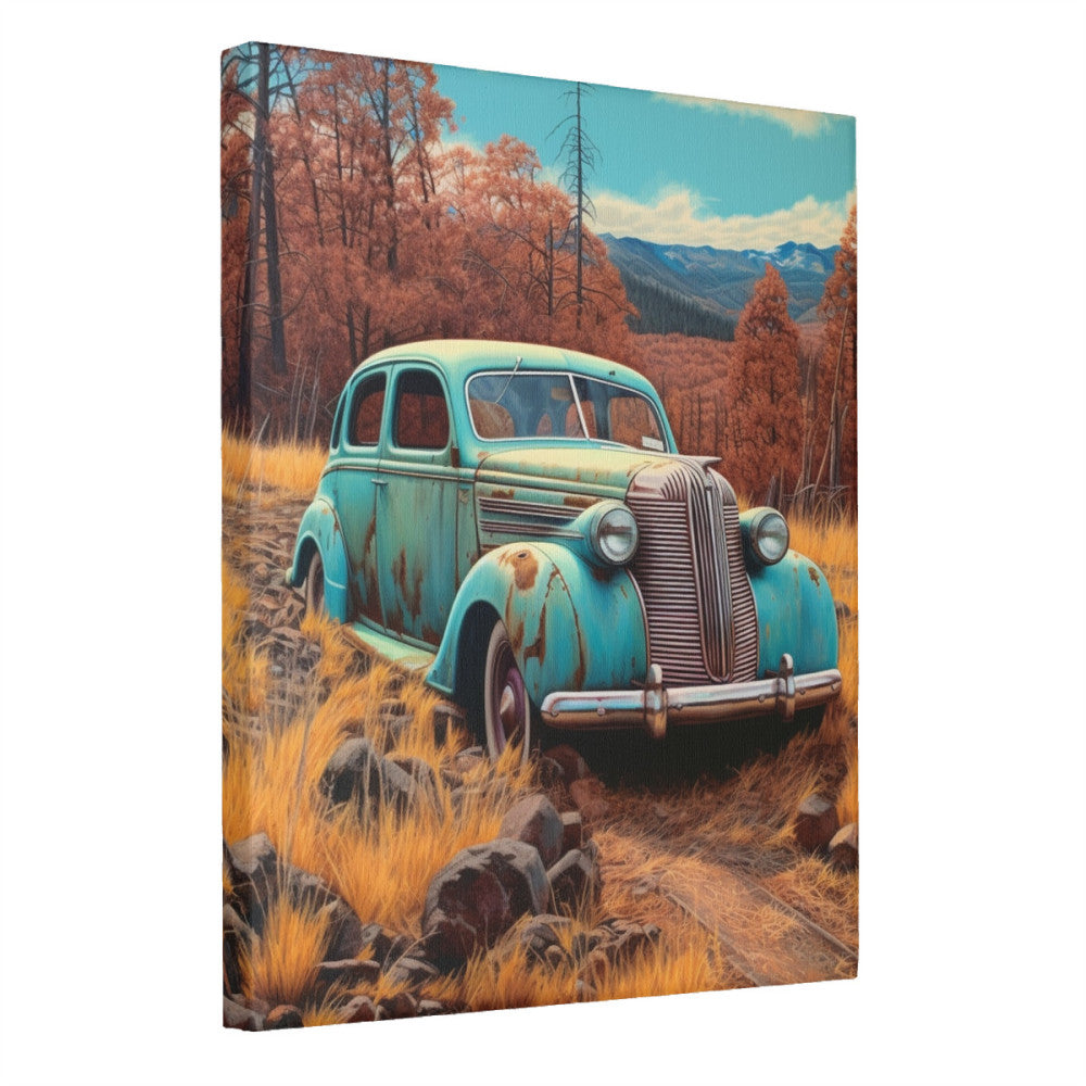 Retro Drive Countryside Cruise  Wall Art