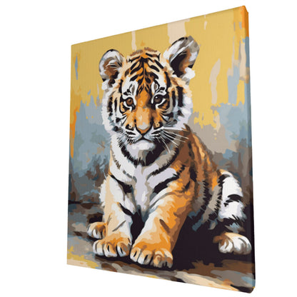 Cute Baby Tiger Wall Art