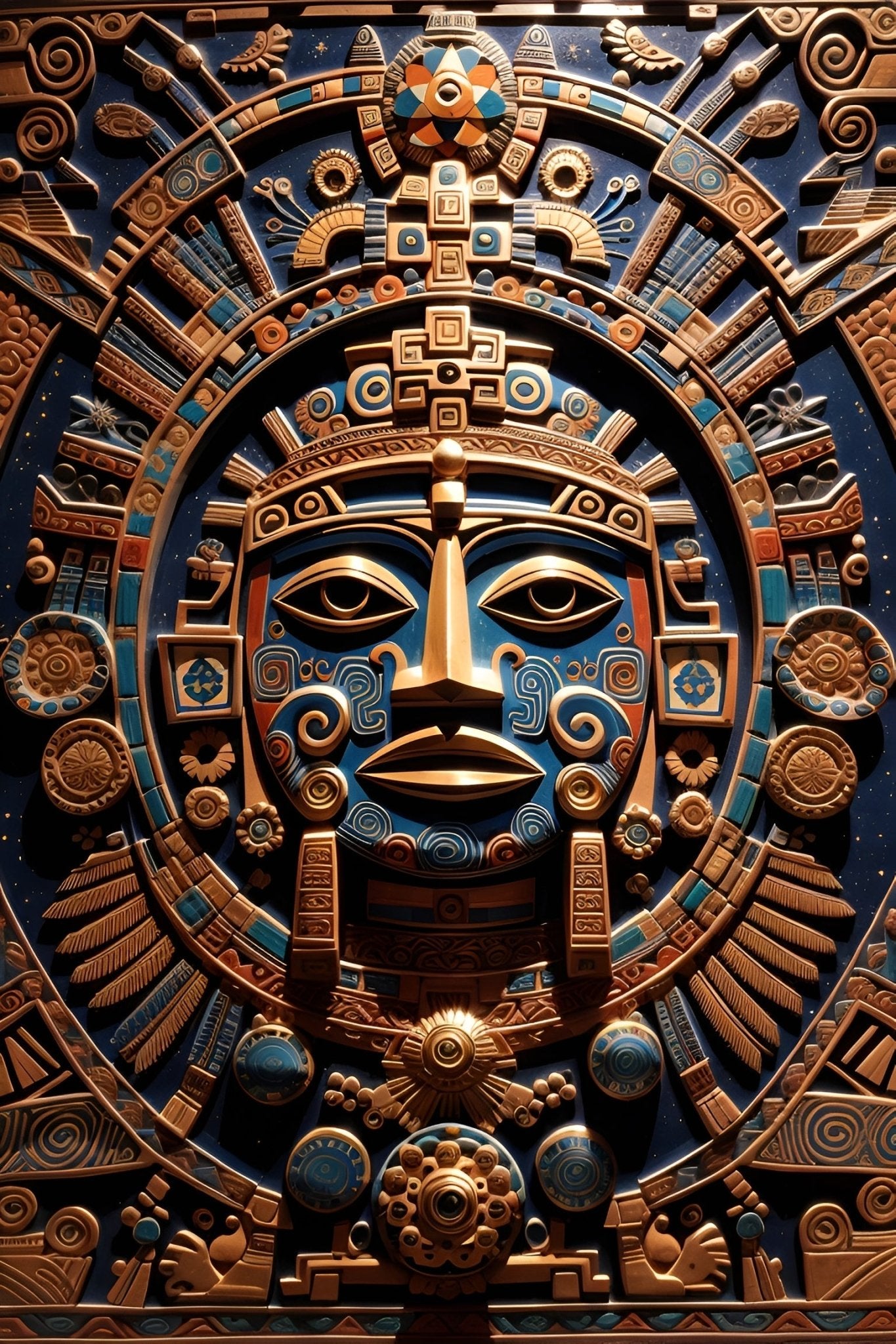 Aztec Cosmos - Diamond Painting Kit - Artslo.com