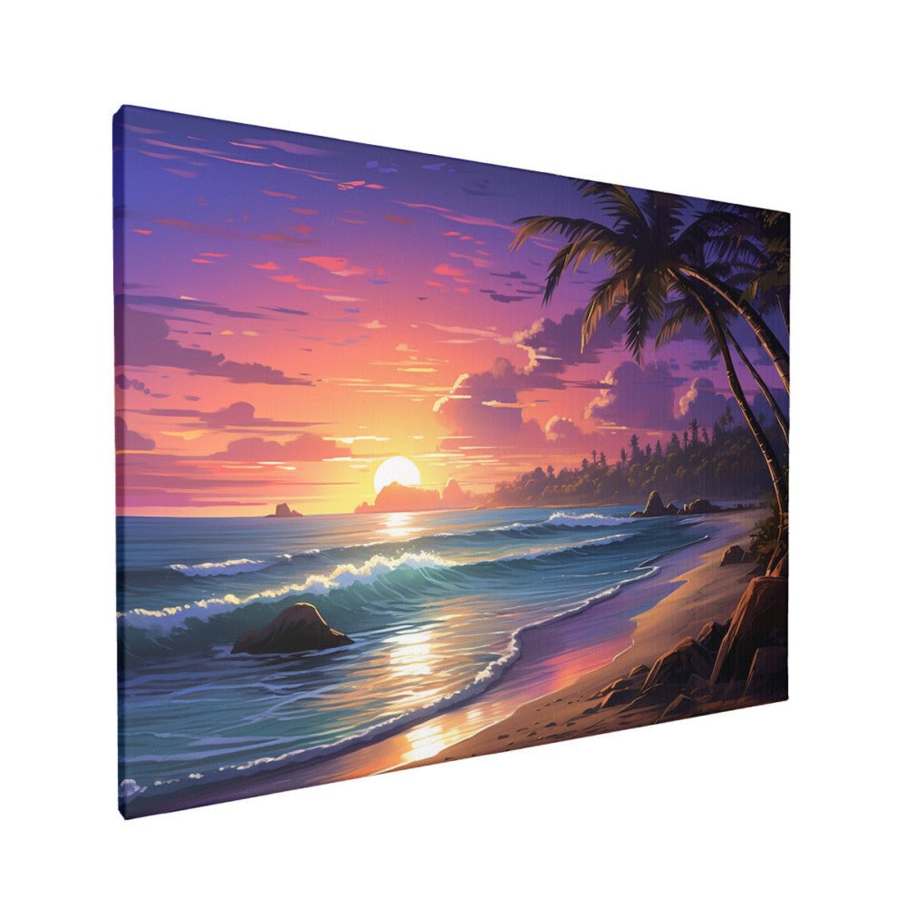 Beach Landscape - Paint by Numbers - Artslo.com