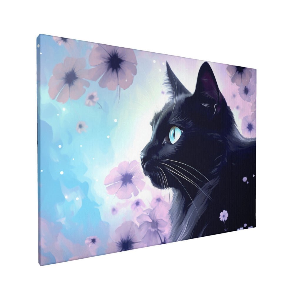 Black Cat - Paint by Numbers - Artslo.com