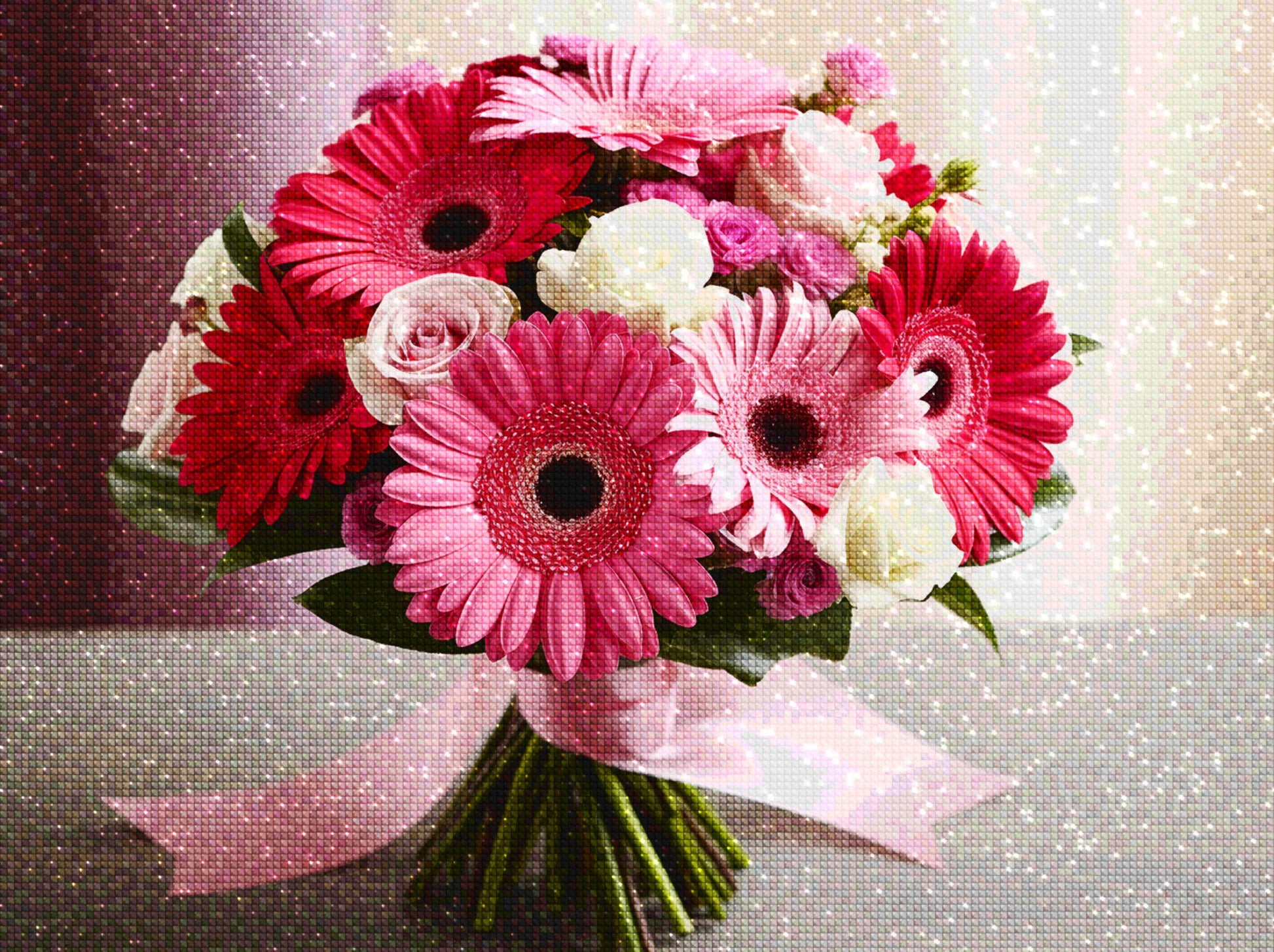 Bouquet Flowers - Diamond Painting Kit - Artslo.com