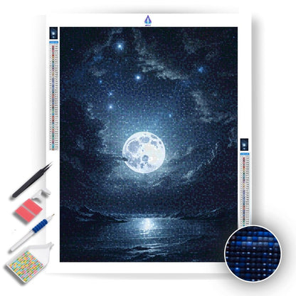 Celestial Night - Diamond Painting Kit - Artslo.com
