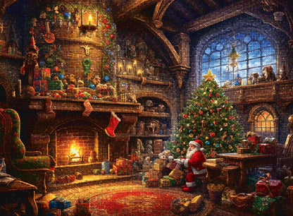 Christmas Santa - Diamond Painting Kit - Artslo.com