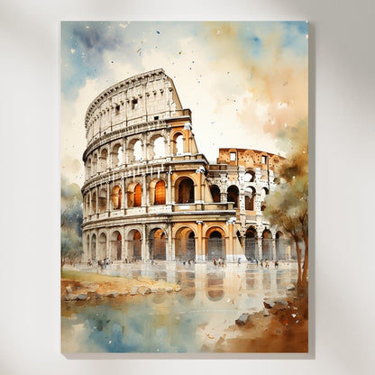 Colosseum - Paint by Numbers - Artslo.com