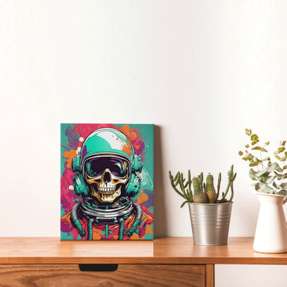 Cosmic Skull - Paint by Numbers - Artslo.com