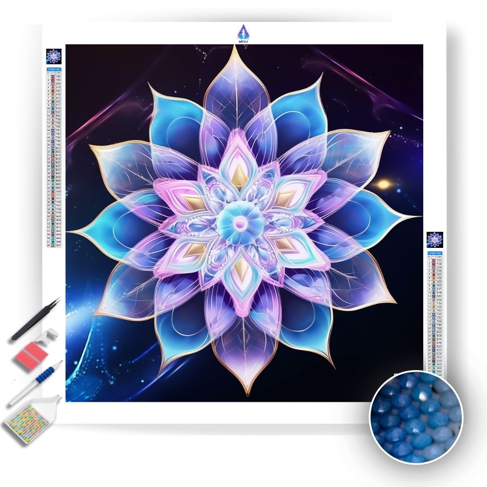 Crystals Mandala - Diamond Painting Kit - Artslo.com