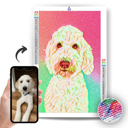 Custom Diamond Painting - Your Pet Portrait masterpiece - Artslo.com