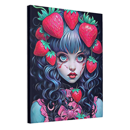 Cybergoth Love and Strawberry - Paint by Numbers - Artslo.com