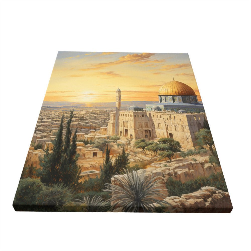 Dome of the Rock Jerusalem - Paint by Numbers - Artslo.com