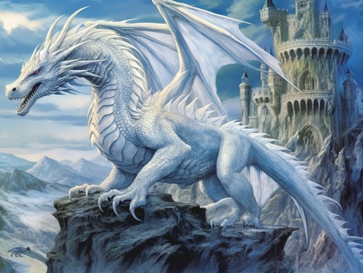 Dreamy Dragon - Diamond Painting Kit - Artslo.com