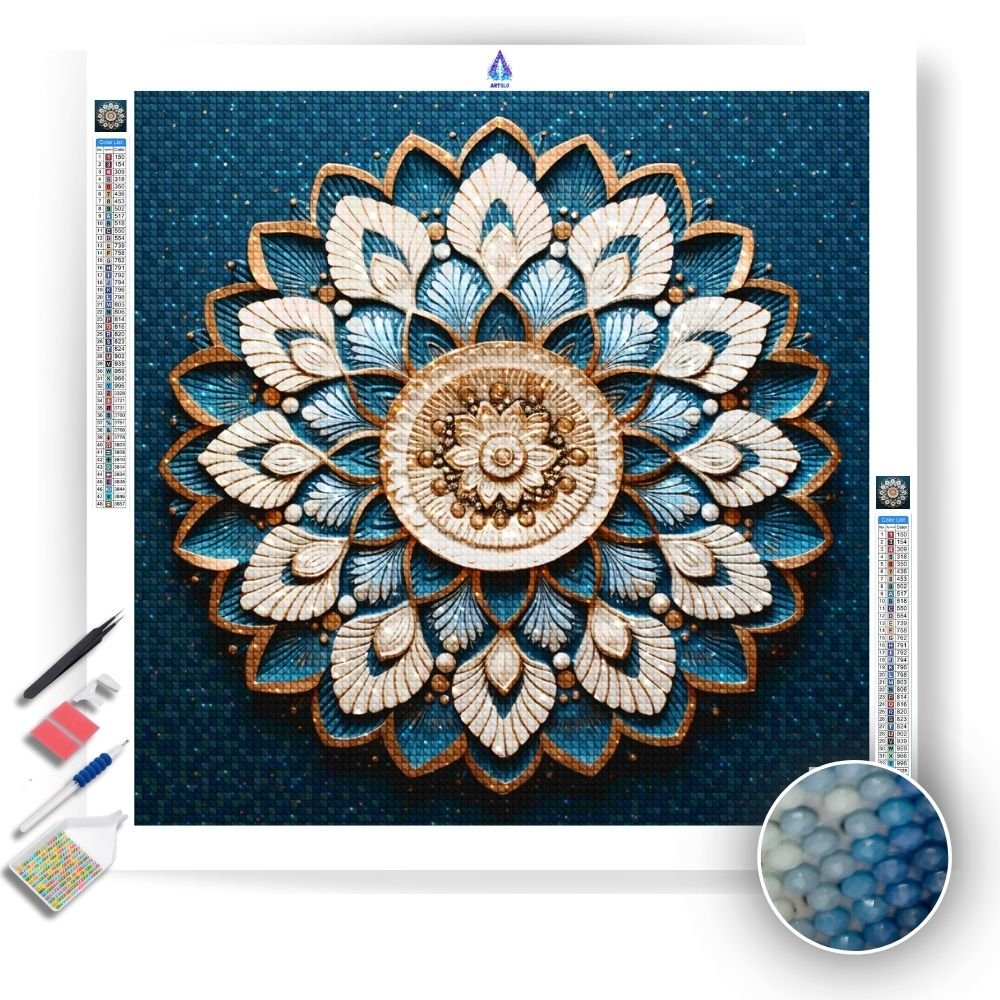 Dreamy Mandala - Diamond Painting Kit - Artslo.com