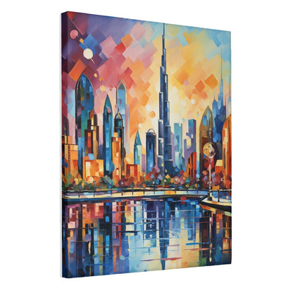 Dubai Burj Khalifa - Paint by Numbers - Artslo.com