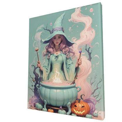 Enchanted Witch's Potion - Paint by Numbers - Artslo.com