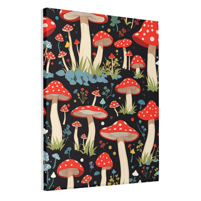 Enchanting Mushroom Meadow - Paint by Numbers - Artslo.com