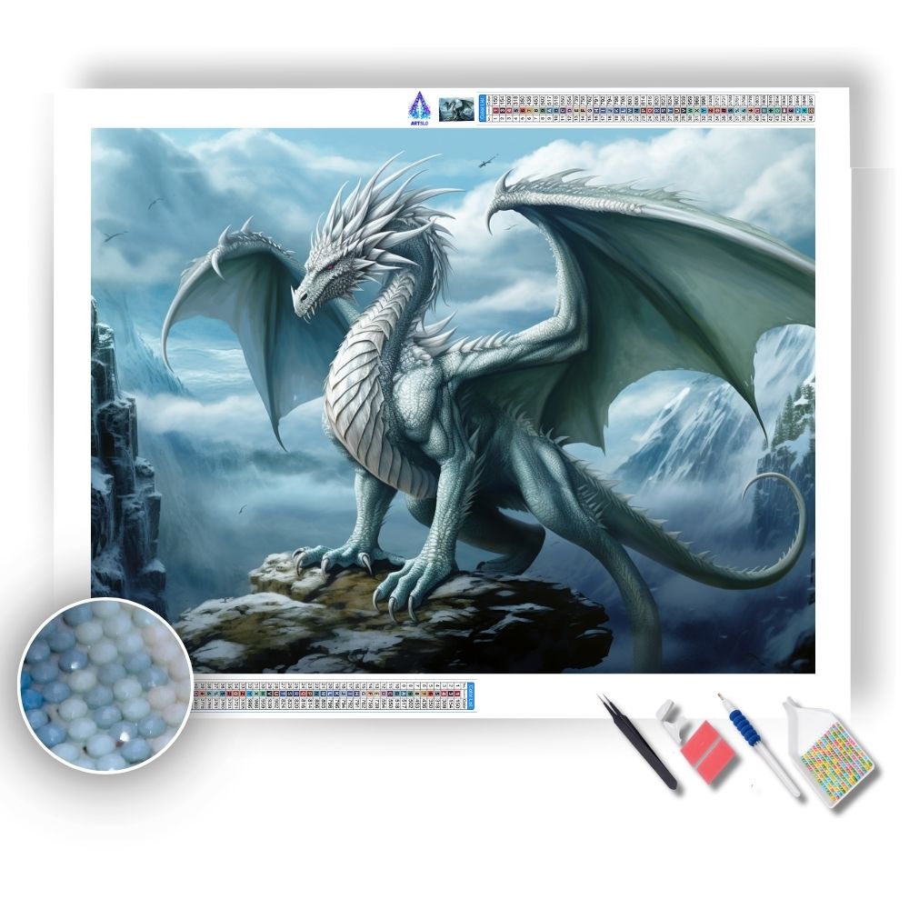 Fantastical Dragon - Diamond Painting Kit - Artslo.com