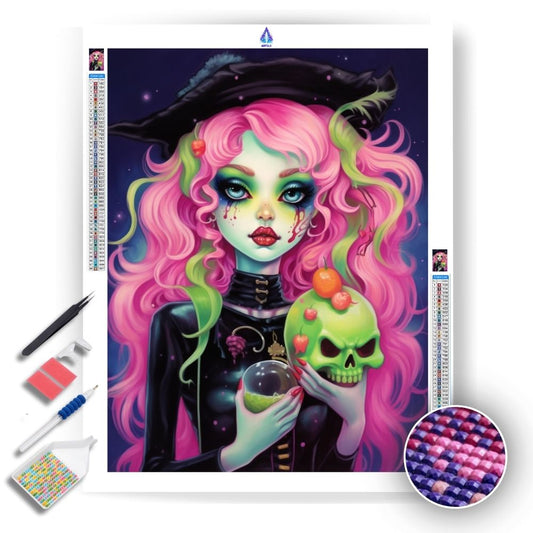 Gothic Pop Culture Girls - Diamond Painting Kit - Artslo.com