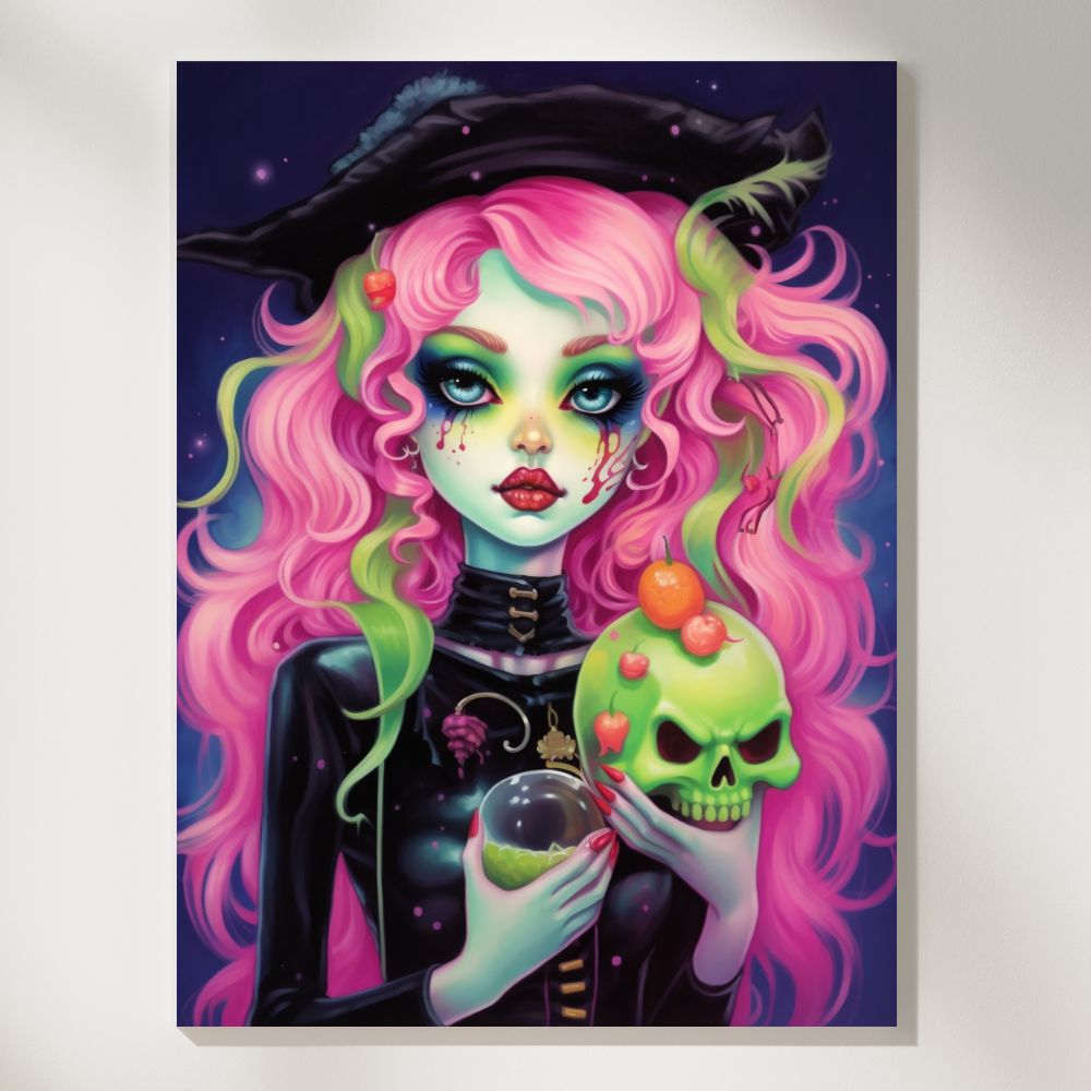 Gothic Pop Culture Girls - Paint by Numbers - Artslo.com