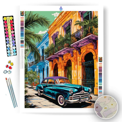 Havana - Paint by Numbers - Artslo.com
