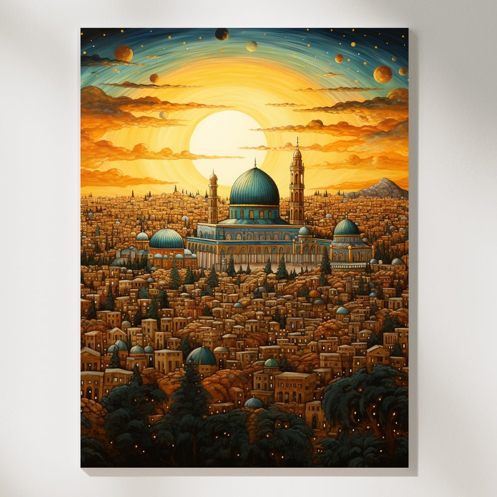 Jerusalem Dome - Paint by Numbers - Artslo.com