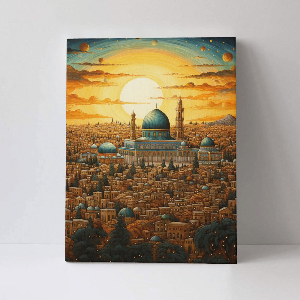 Jerusalem Dome - Paint by Numbers - Artslo.com